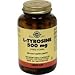 L-Tyrosine 500 mg Vegetable Capsules By Solgar - 100 Count