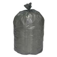 NSN5171364 Trash Can Liner, 60 Gallon Capacity, 38"x58", 100/Box, Gray