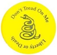 DC Skins Snuff Covers - Waterproof Protective Skins for Dip and Chew Cans - Don't Tread on Me by DC Skins