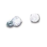 Platinum Diamond Stud .75 CTW Earrings