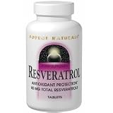 Source Naturals Resveratrol 40mg, 60 tabs (Multi-Pack)