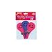 Flomo Smiley Face Paddle Balls (pack Of 48) Pack of 48 pcs
