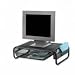 Sparco Stand,Mntr/Prtr,Mesh,Blk