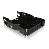 CREMAX Dual 2.5インチ to 3.5インチ SATA SSD & HDD Bracket 黒 MB990-SP-B