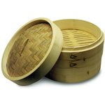 Bamboo Steamer Basket 10.5 In.