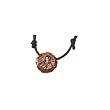 Our Lady of Guadalupe Wood Pendant With Adjustable Cord Necklace - 1" Diameter