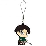 進撃の巨人 ラバーストラップ/D リヴァイ