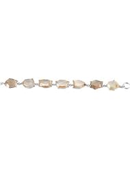Sterling Silver Genuine Rutilated Quartz 7.5 by US Gems