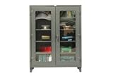 Strong Hold Heavy Duty Clearview Storage Cabinet 48x24x78
