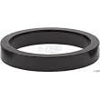 Wheels Manufacturing 1-Inch Spacer (Black/5mm, Bag of 5)