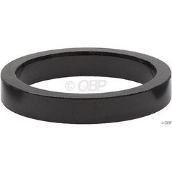 Wheels Manufacturing 1-Inch Spacer (Black/5mm, Bag of 5)