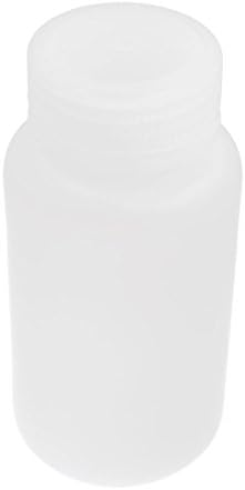 Plastic Lid 250mL 8 oz Chemicals Storage White Plastic Reagent Bottle