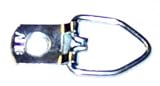 100 Heavy Duty Single Hole D Ring / Triangle Strap Hanger w/ Screws