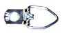 100 Heavy Duty Single Hole D Ring / Triangle Strap Hanger w/ Screws