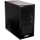SilverStone TJ08B Schwarz PC Gehäuse Tiny Tower 2 x 5.25 Schwarz