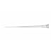 Wheaton 851176 Flat Non-Sterile Pipette Microtip for 0.2mm Gel Sequencing, 10 microliter Volume, Natural (Case of 4 Racks, 200 Tips Per Rack)
