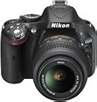 Nikon D5200 with AF-S 18-55mm VR Kit Lens, Free D-SLR Bag & 4GB SD Card