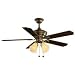Hampton Bay 54 In. Northport III - Vintage Brass
