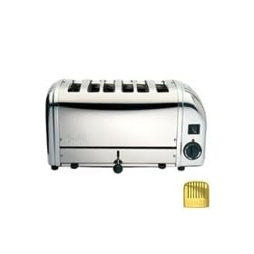 Dualit 61021 Bun Toaster 6 halves White