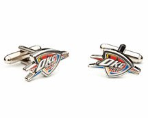 Oklahoma City Thunder Cuff Links - 1 Pair