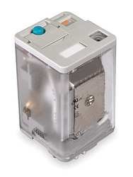 Dayton 1EGY1 Relay, Plug In, DPDT, 120VAC, Coil Volts