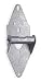 Battalion 1RBV6 Sectional Garage Door Hinge, Steel