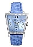 Corum 106-404-47-0010-PM55 Trapeze Purple Mother-of-Pearl Dial Leather Women's Watch
