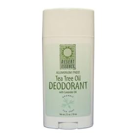 Desert Essence Tea Tree Oil Stick Deodorant with Lavender, 2.5 Oz