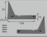 LIXIL部品 窓・サッシ用部品 その他 ストッパー：ストッパー4枚用[FNMZ239] アンバー[FNMZ239]