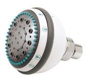 Waxman 8677000 9-Spray Body Moods Showerhead, White