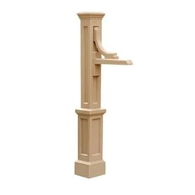 MAYNE 5812C Woodhaven Address Sign Post- Clear by 