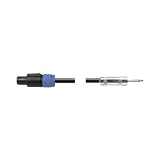 Hosa Technology SKT-425Q Speaker Cable Neutrik speakON to Hosa 1/4 in TS 25 ft