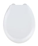 WENKO 122007100 WC-Sitz Top - Fix-Clip Hygiene Kunststoffbefestigung, Duroplast, wei&szlig;