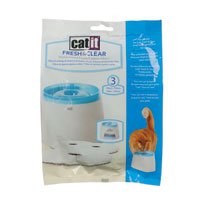 Cat It 50057 Fresh and Clear Fountain Replacement Cartridge for 50053 3-pack