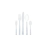 Sterlingcraft 20pc Stainless Steel Flatware Set 4 Salad Forks/Dinner Knives/Spoons/Teaspoons