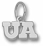 Arizona Wildcats "UA" 3/16" Charm - Sterling Silver Jewelry