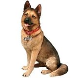 Sandicast Companion Size German Shepherd Statue