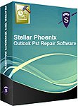 Stellar Phoenix Outlook PST Repair software- Repairs corrupted PST files of MS Outlook. Supports Outlook PST repair from MS outlook 2000,2003,2007,2010