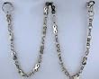 Outer Rebel Fashion Jean Chain- Silver Bike Chain