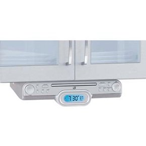Under Cabinet Clock Radio/CD Player