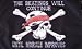 The Beatings Will Continue Nylon Boat Flag (Flapper)