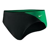 Nike Swim Men's Team Color Block Brief Swimsuit - Green 34