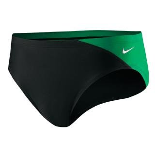 Nike Swim Men's Team Color Block Brief Swimsuit - Green 34