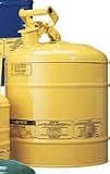 Justrite Diesel Can - 5 Gallon, Type I, Yellow
