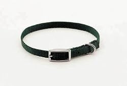 C NYL COLLAR 3/8"X12" BLUE
