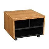 10500 Series mobile printer/fax cart, medium oak, 20w x 19-7/8d x 14-1/8h - Same Day Shipping (orders by 3 pm), Next Day Delivery (in most cases)
