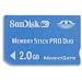 Electronics : SANDISK MEMORY STICK PRO DUO 2GB
