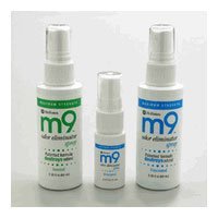 M9 Odor Eliminator Spray, Unscented, HOL7732 - 2 Oz