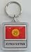 Kyrgyzstan - Country Lucite Key Rings