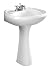 ACE TRADING ORION 52149020 WALES PEDESTAL SINK IN A BOX - WHITE